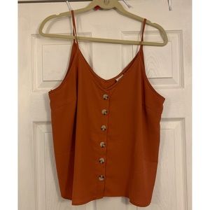 Paper Crane Orange Tank Top